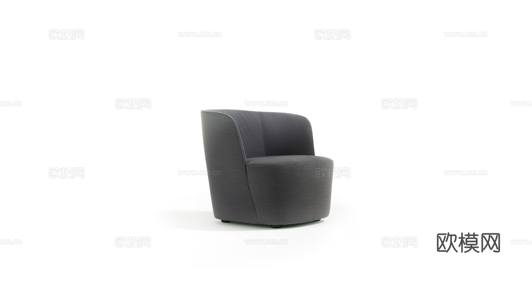 LEIIIA 单人沙发3d模型下载（渲染图1）