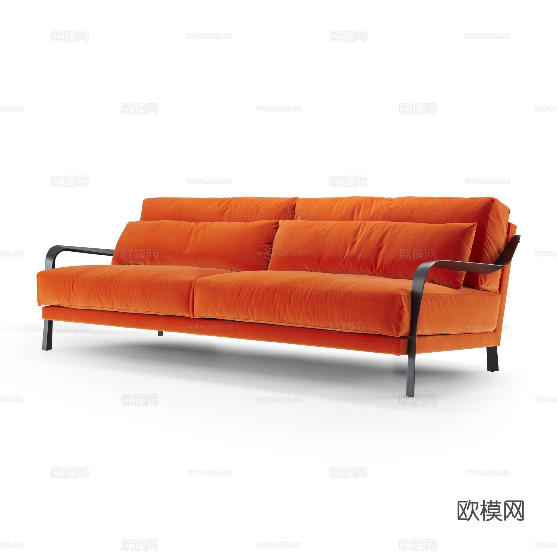 ligne roset 双人沙发3d模型下载（渲染图3）