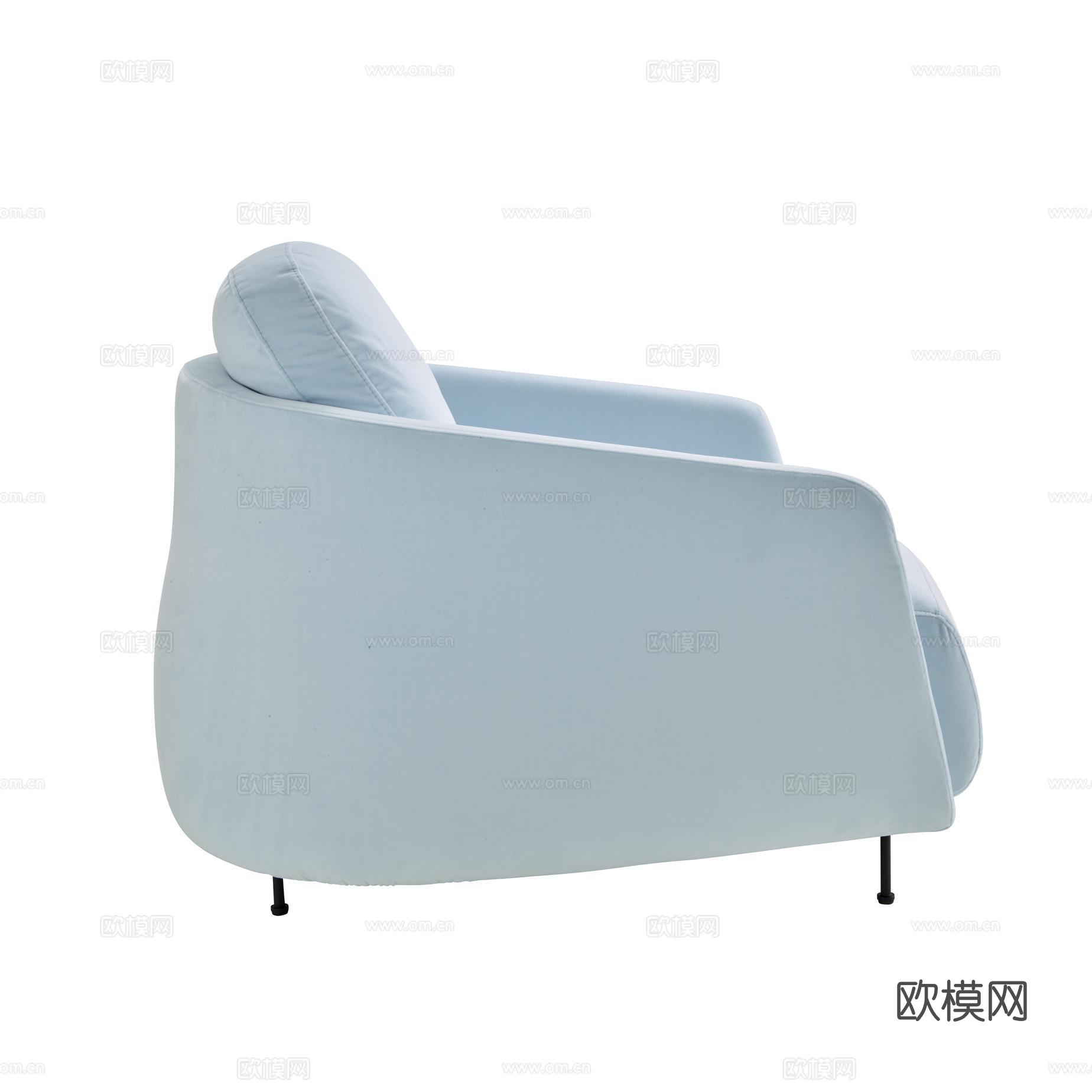ligne roset 单人沙发3d模型下载（渲染图4）