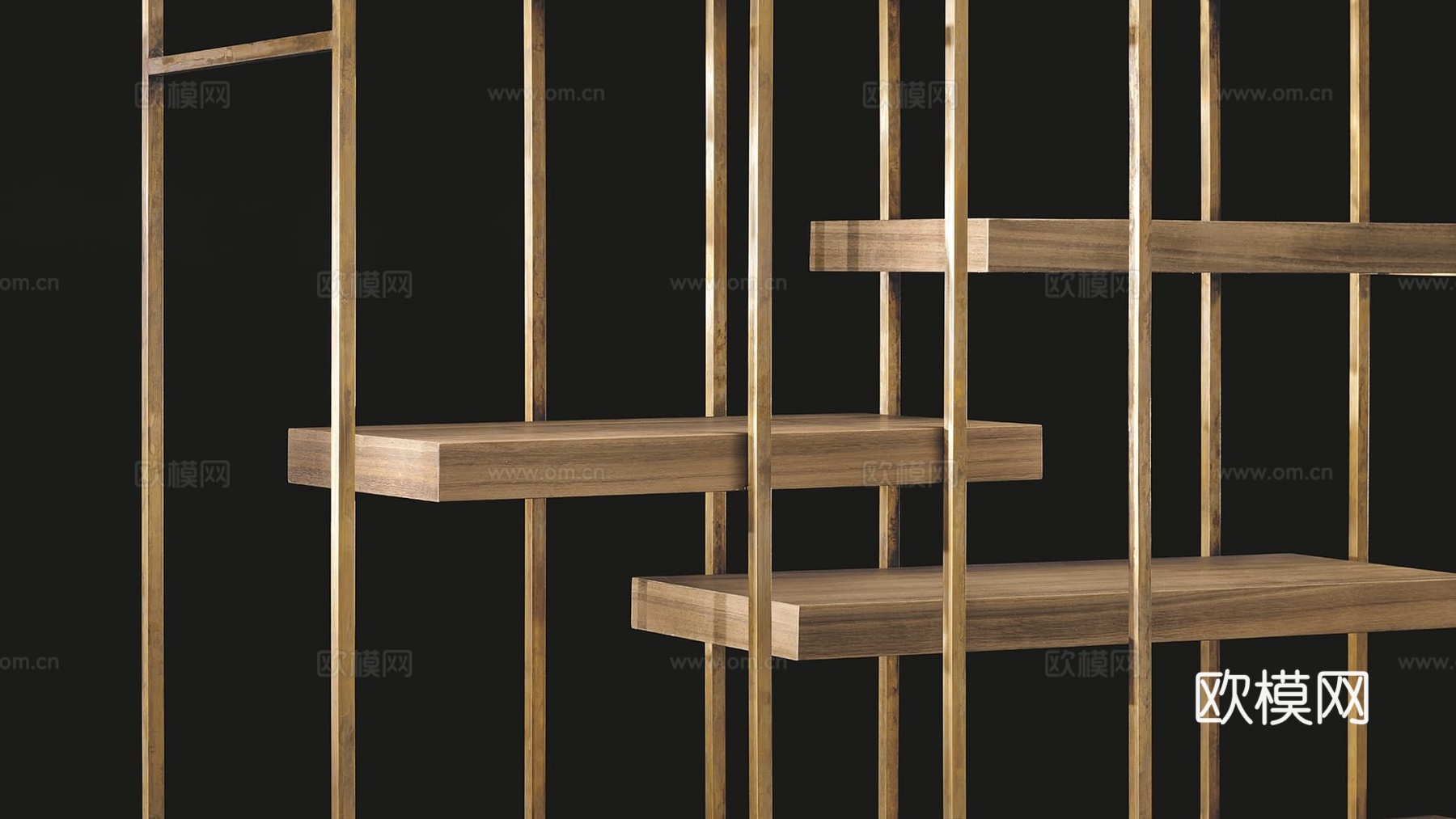 HENGE 书架3d模型下载（渲染图3）