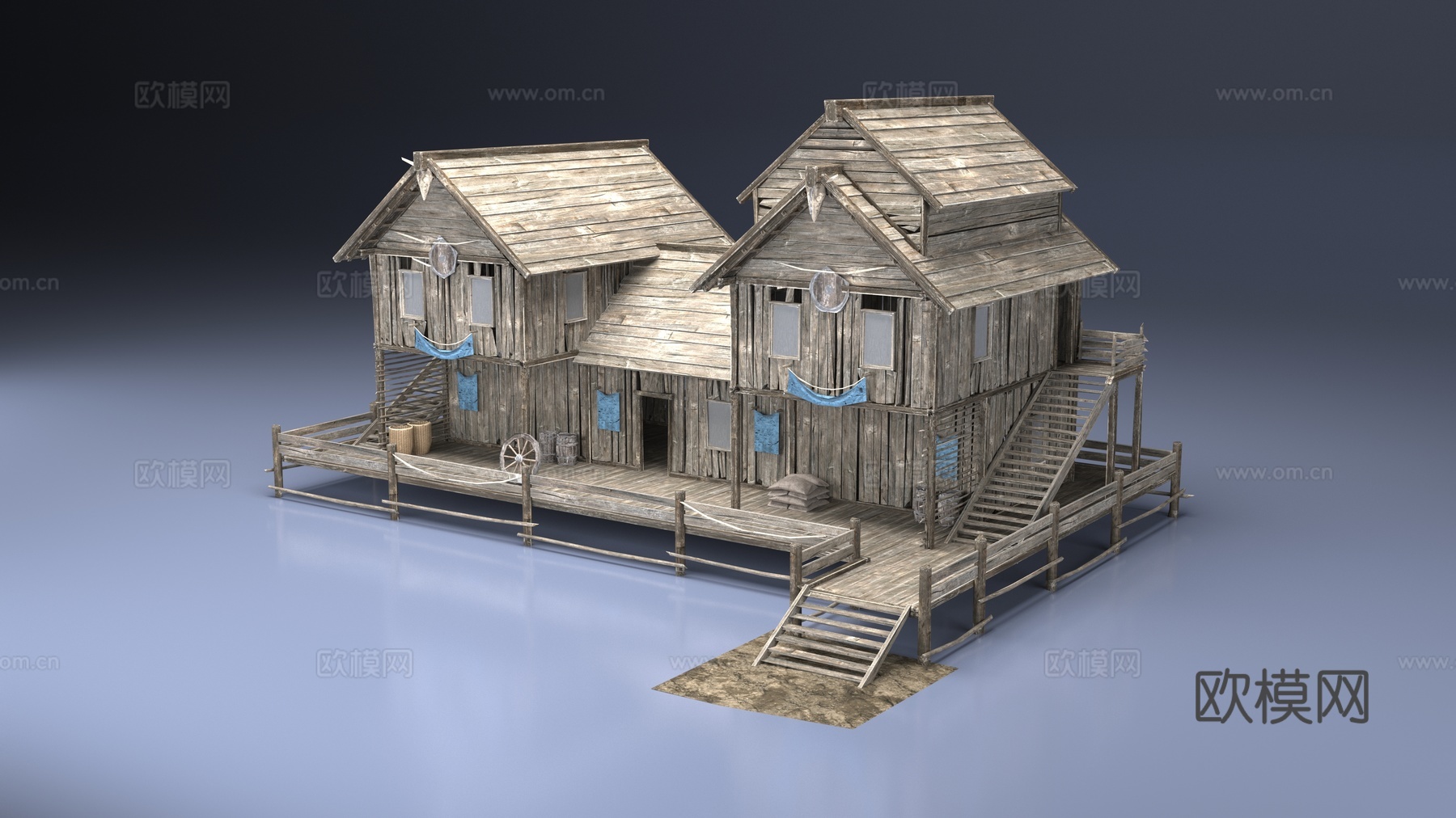 木屋3d模型