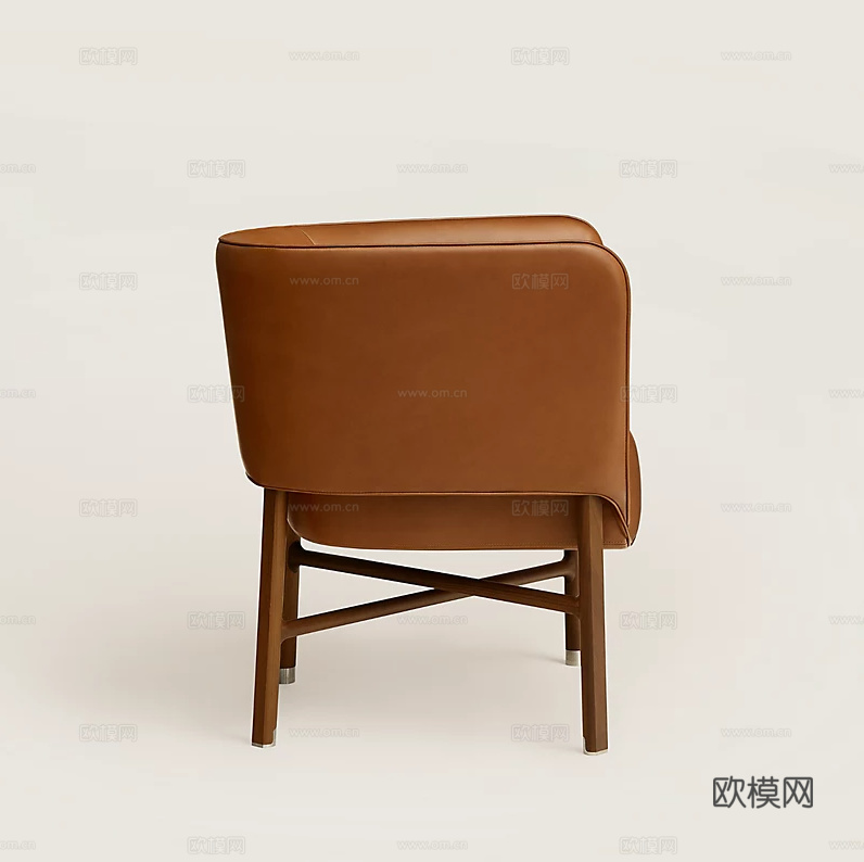 HERMES 沙发椅 餐椅3d模型下载（渲染图2）