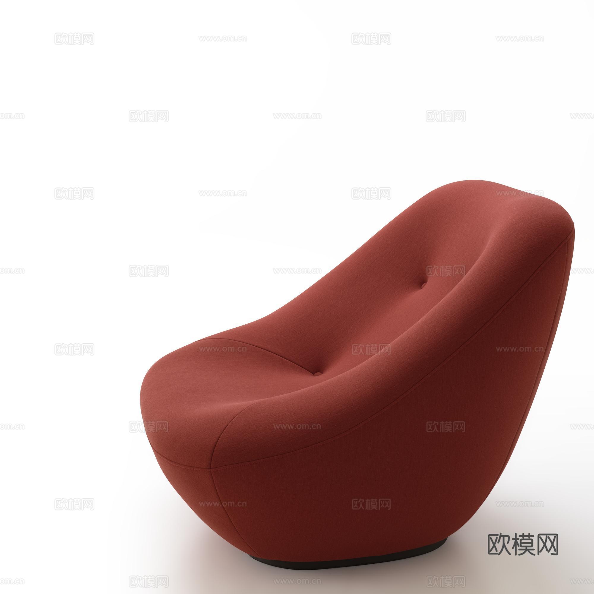 ligne roset 单人沙发3d模型下载（渲染图2）