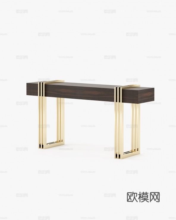 LASKASAS 轻奢端景台3d模型下载（渲染图1）