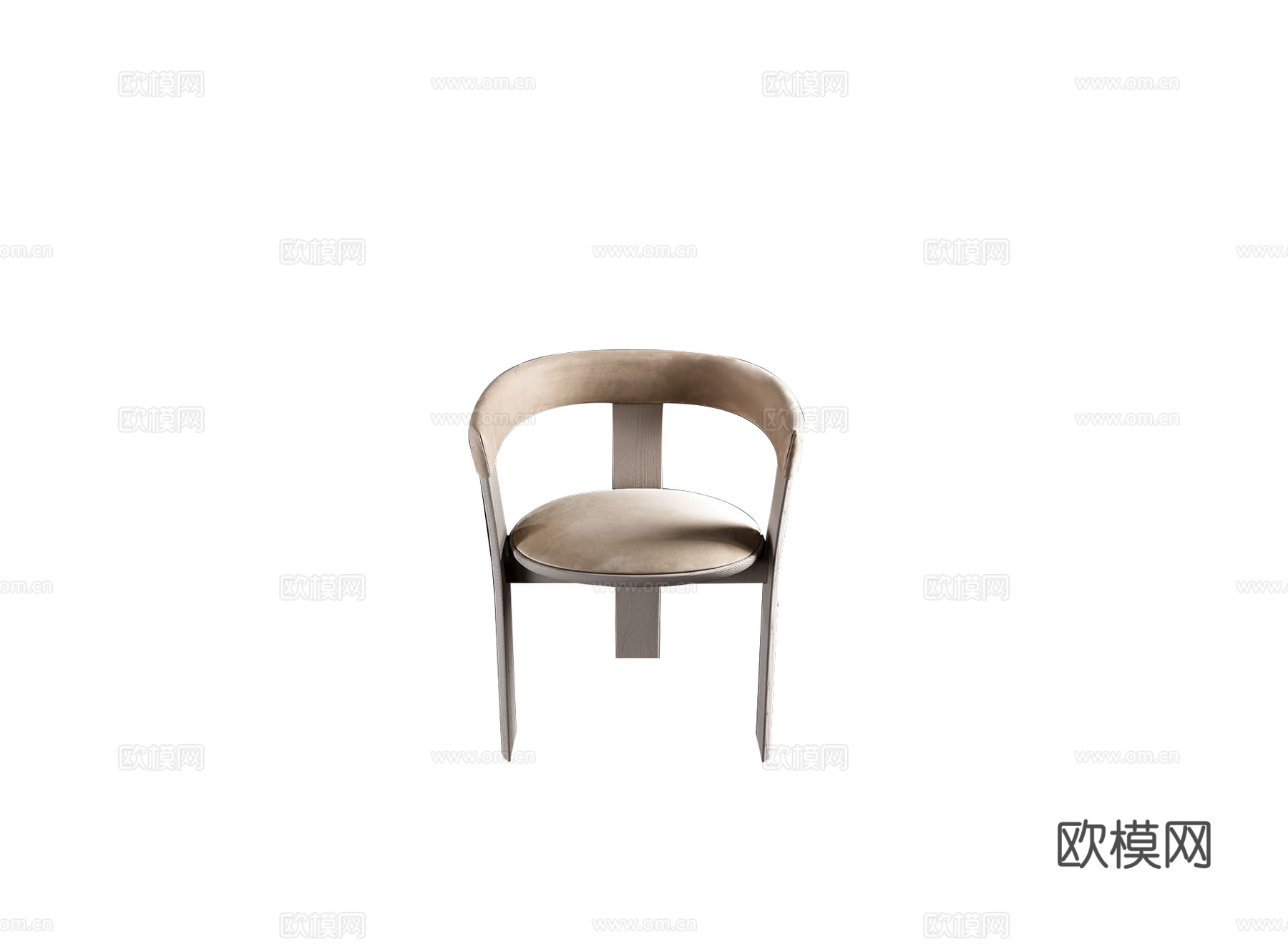 HENGE 意式餐椅3d模型下载（渲染图1）