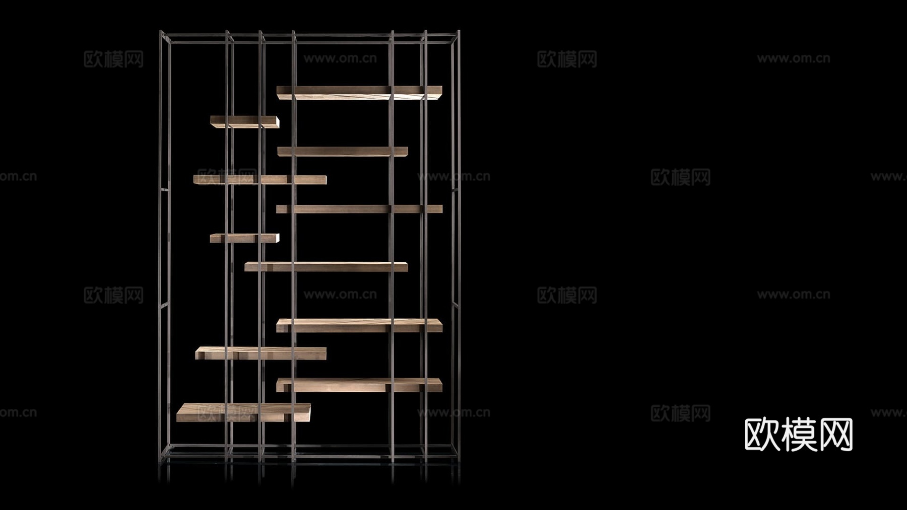 HENGE 书架3d模型下载（渲染图4）