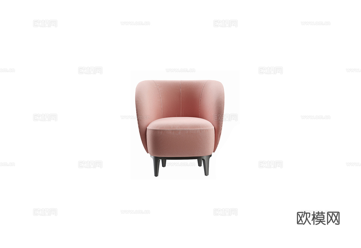 ligne roset 单人沙发3d模型下载（渲染图3）