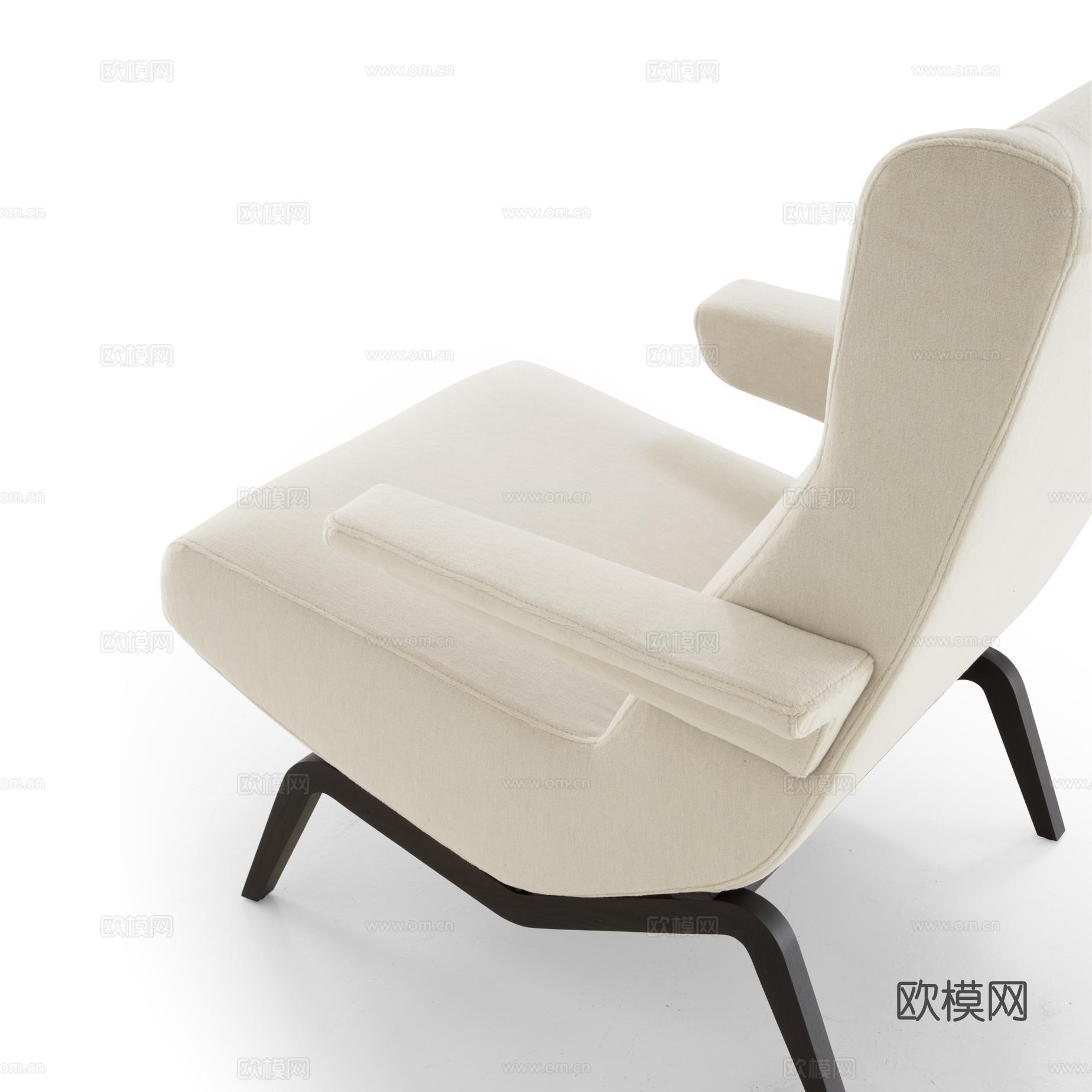 ligne roset 现代休闲椅3d模型下载（渲染图3）