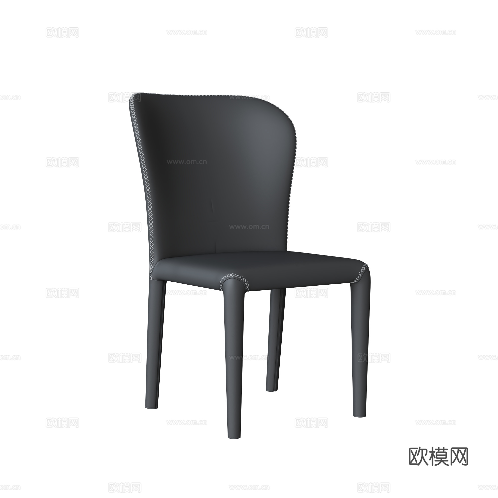 餐椅3d模型下载