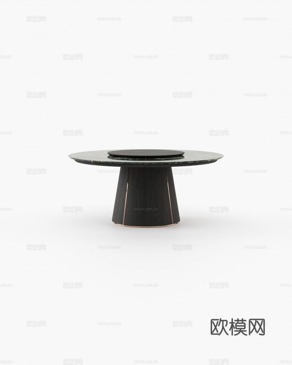 LASKASAS 圆餐桌3d模型下载（渲染图1）