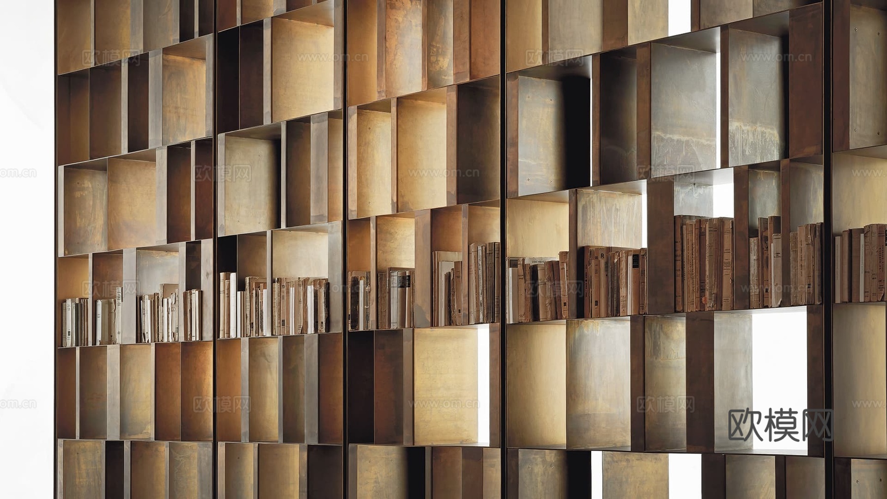 HENGE 书架3d模型下载（渲染图1）