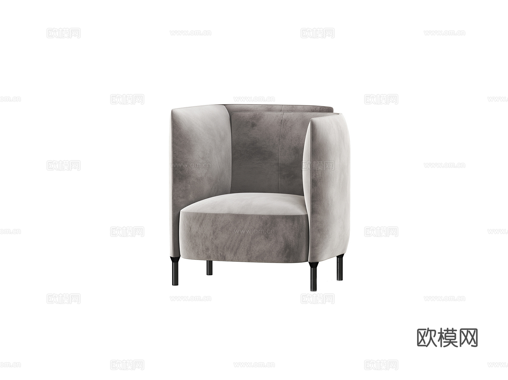 ligne roset 单人沙发3d模型下载（渲染图5）