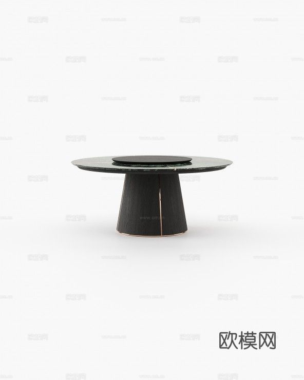 LASKASAS 圆餐桌3d模型下载（渲染图3）