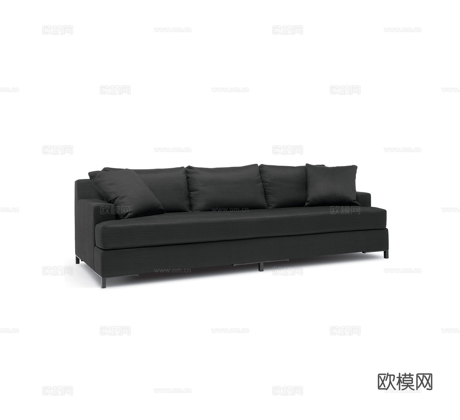 LIAIGRE 三人沙发3d模型下载（渲染图1）