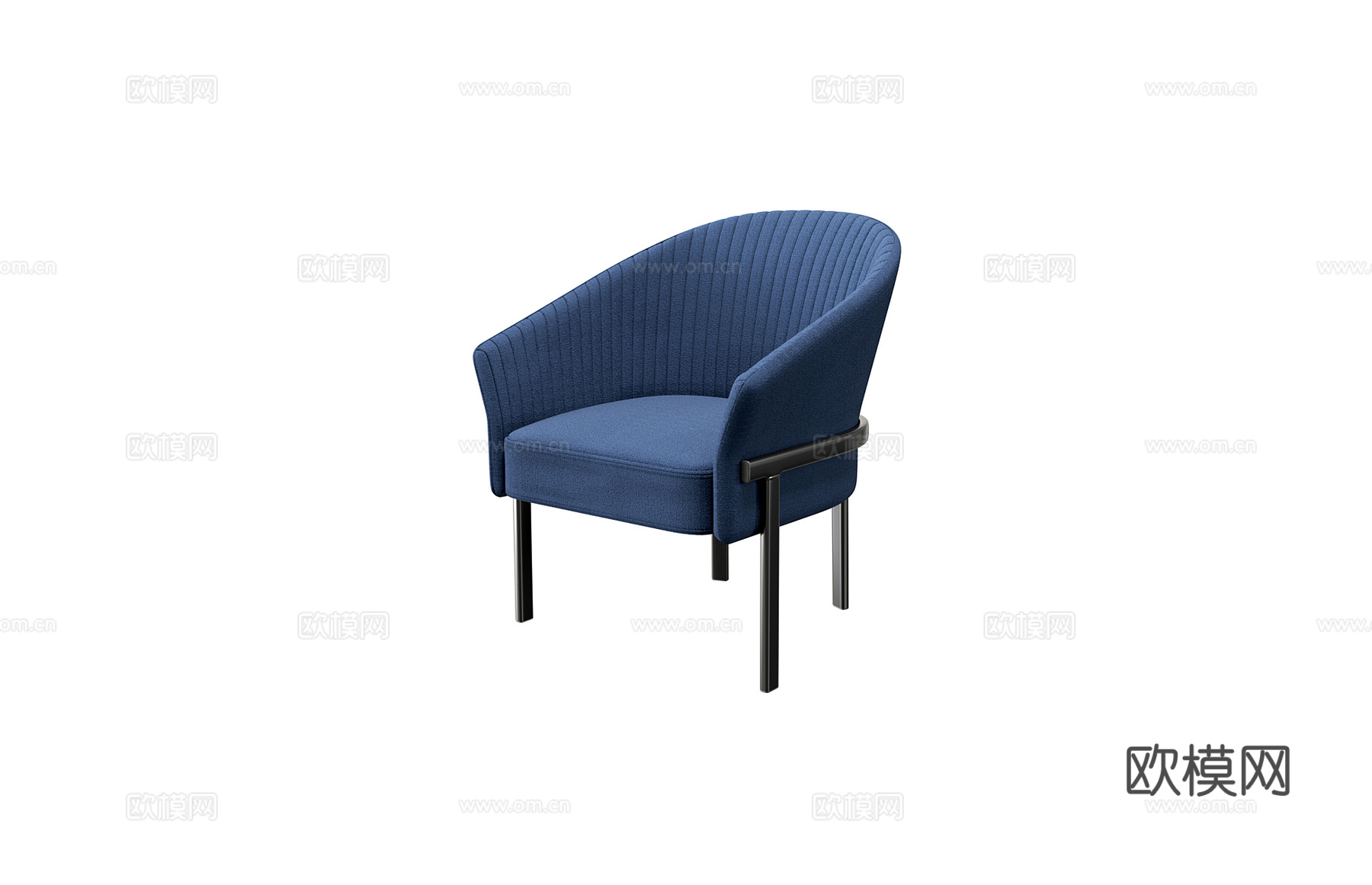 ligne roset 单人沙发3d模型下载（渲染图3）