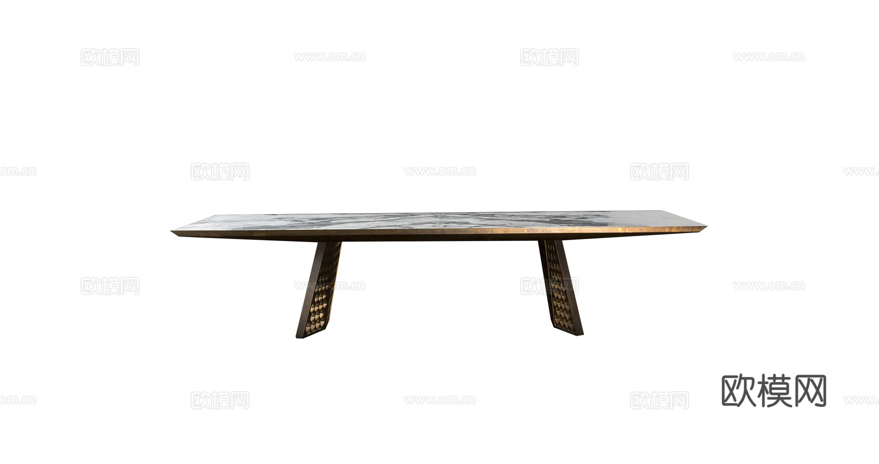 HENGE 长餐桌3d模型下载（渲染图1）