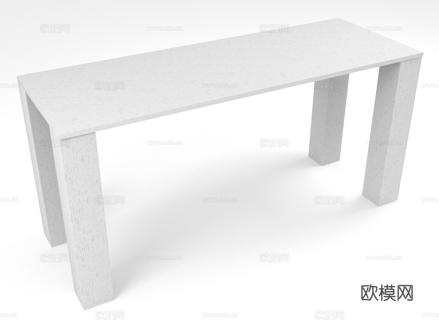 桌子 书桌 办公桌 工作台 写字台3d模型
