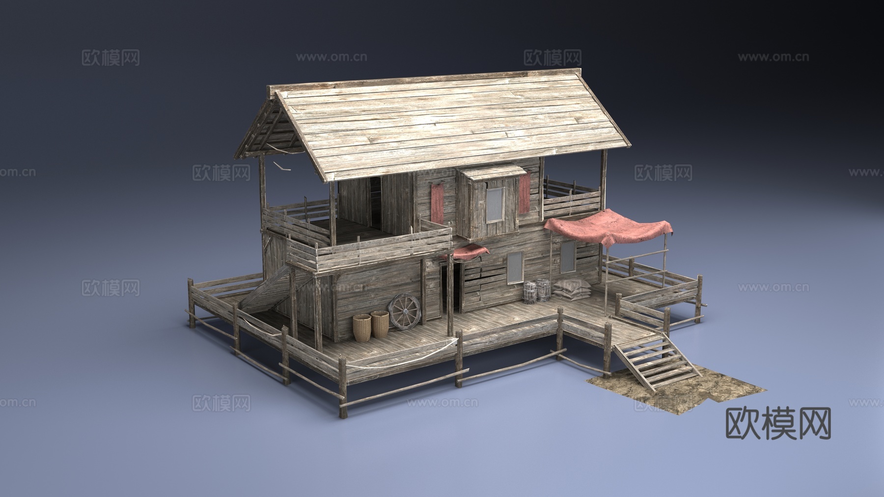 木屋3d模型