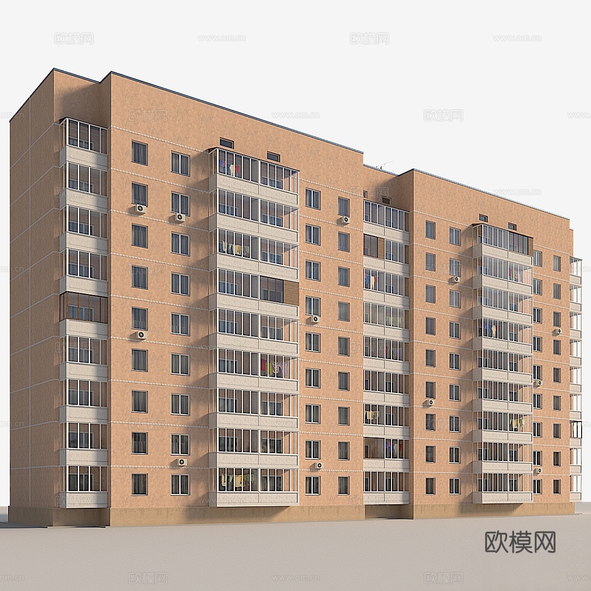 house series 134В3d模型