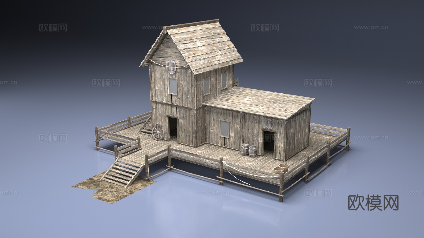 木屋3d模型