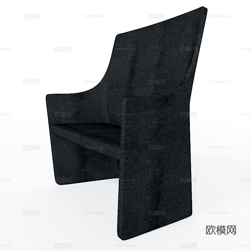 新古典布艺沙发78953d模型