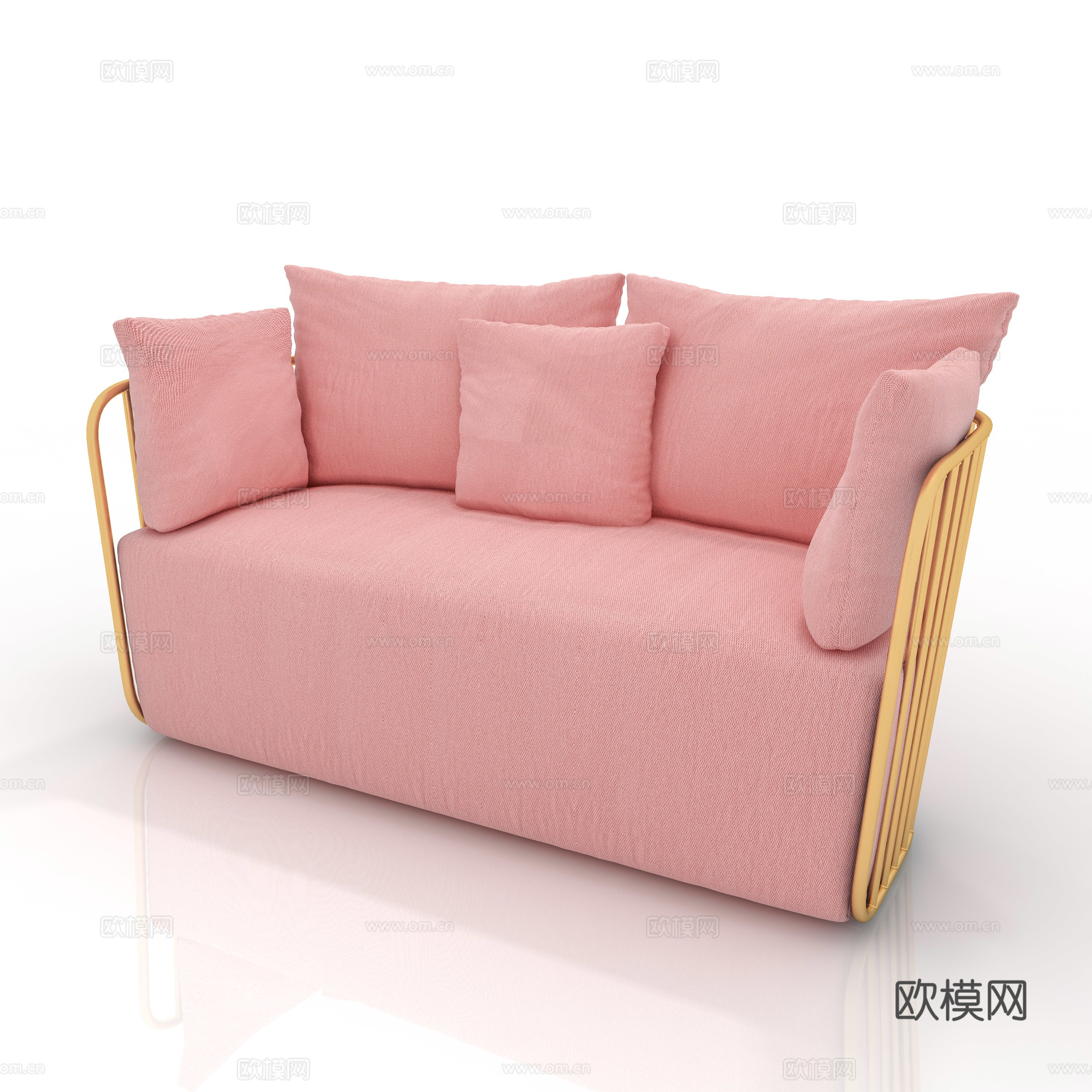 其它北欧网红沙发3d模型