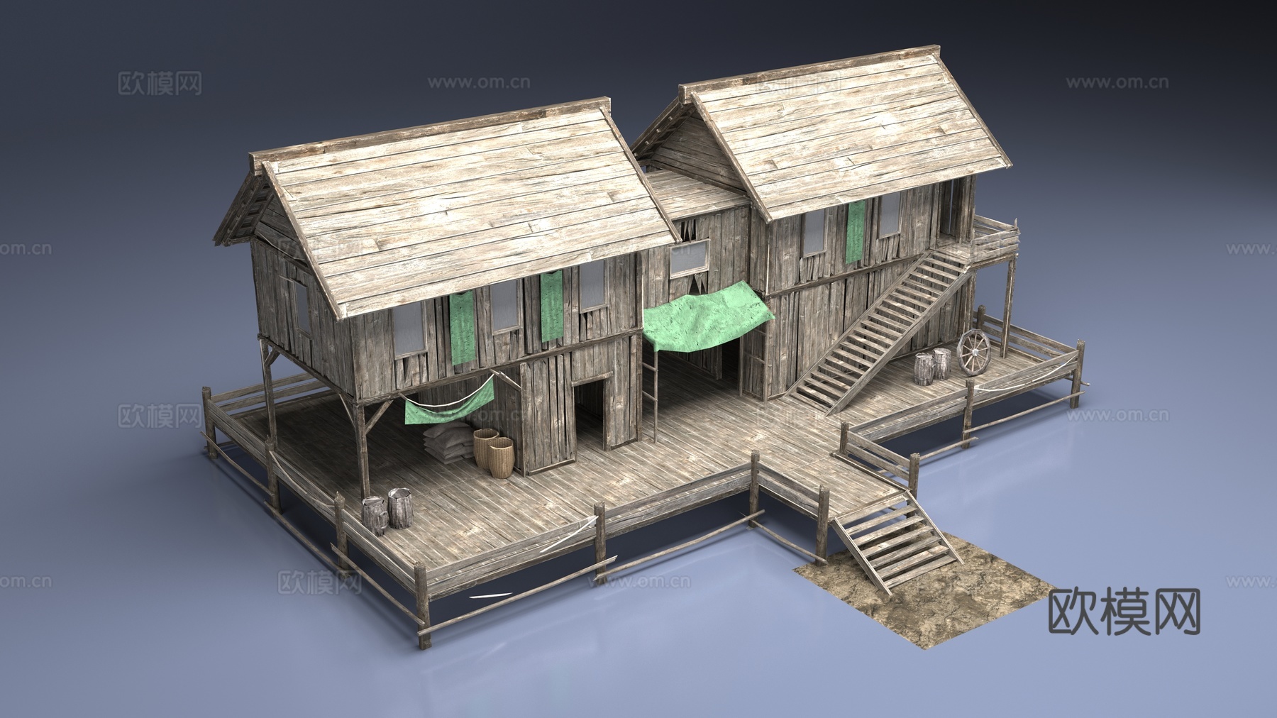 木屋3d模型