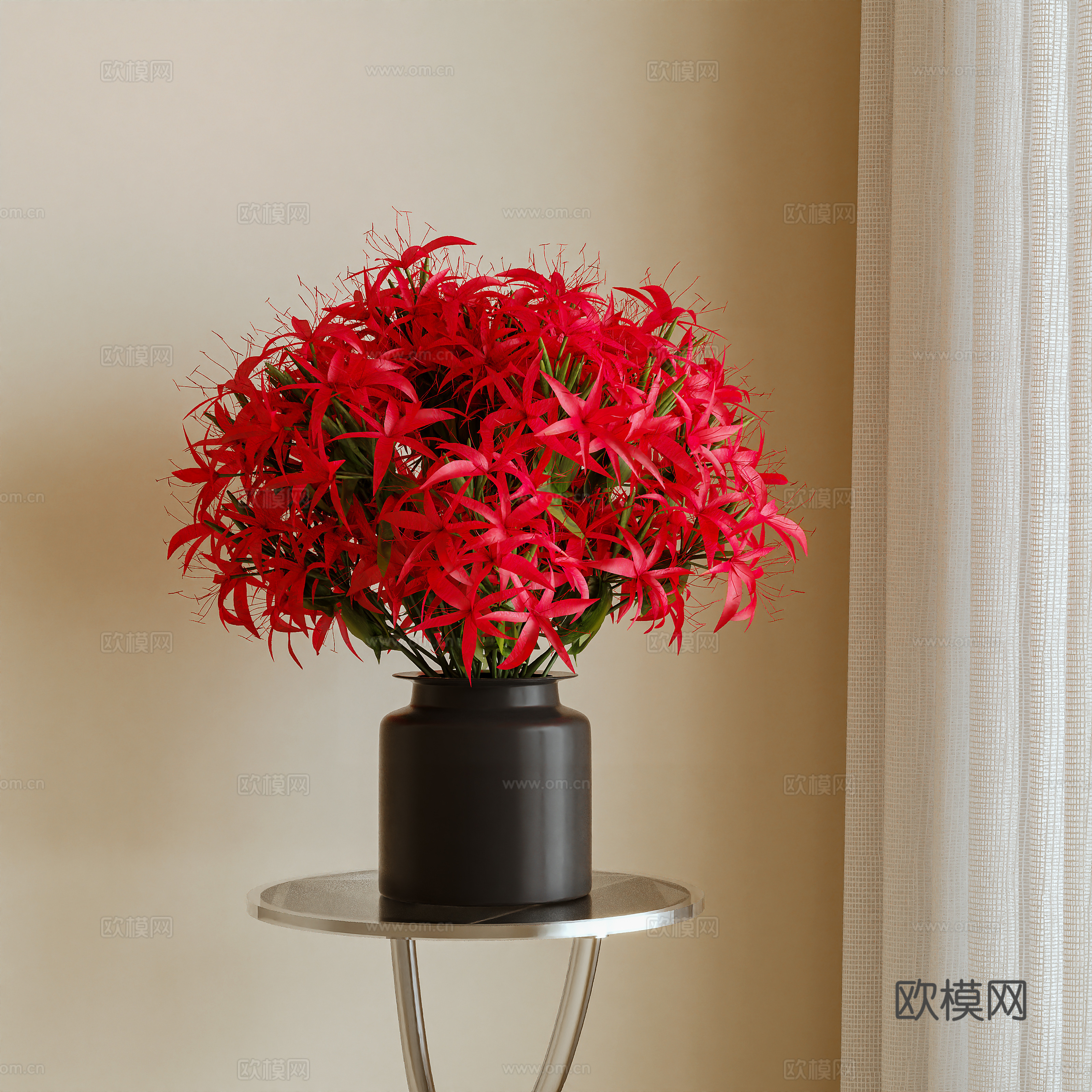 花卉 插花3d模型
