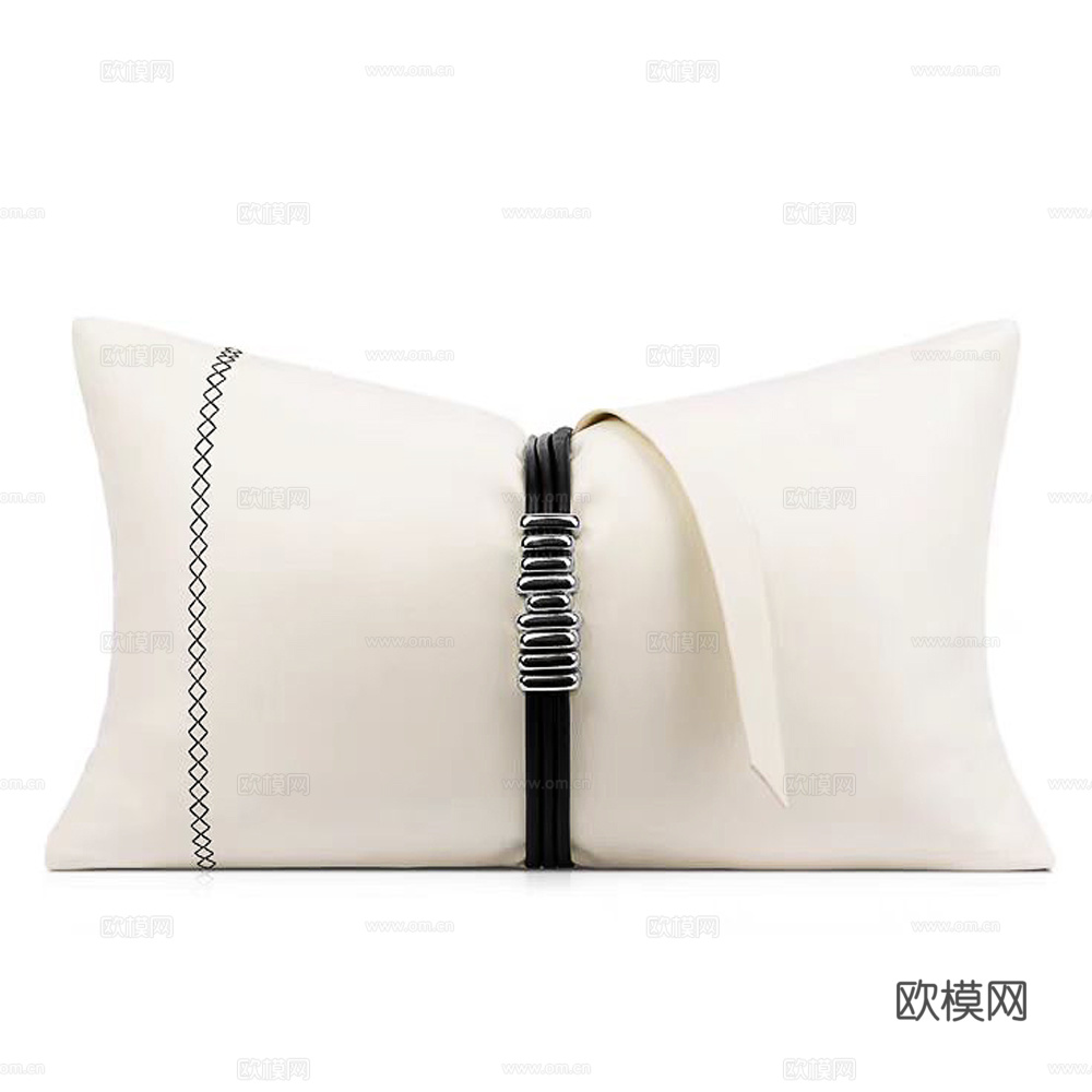 现代抱枕 枕头 皮革抱枕