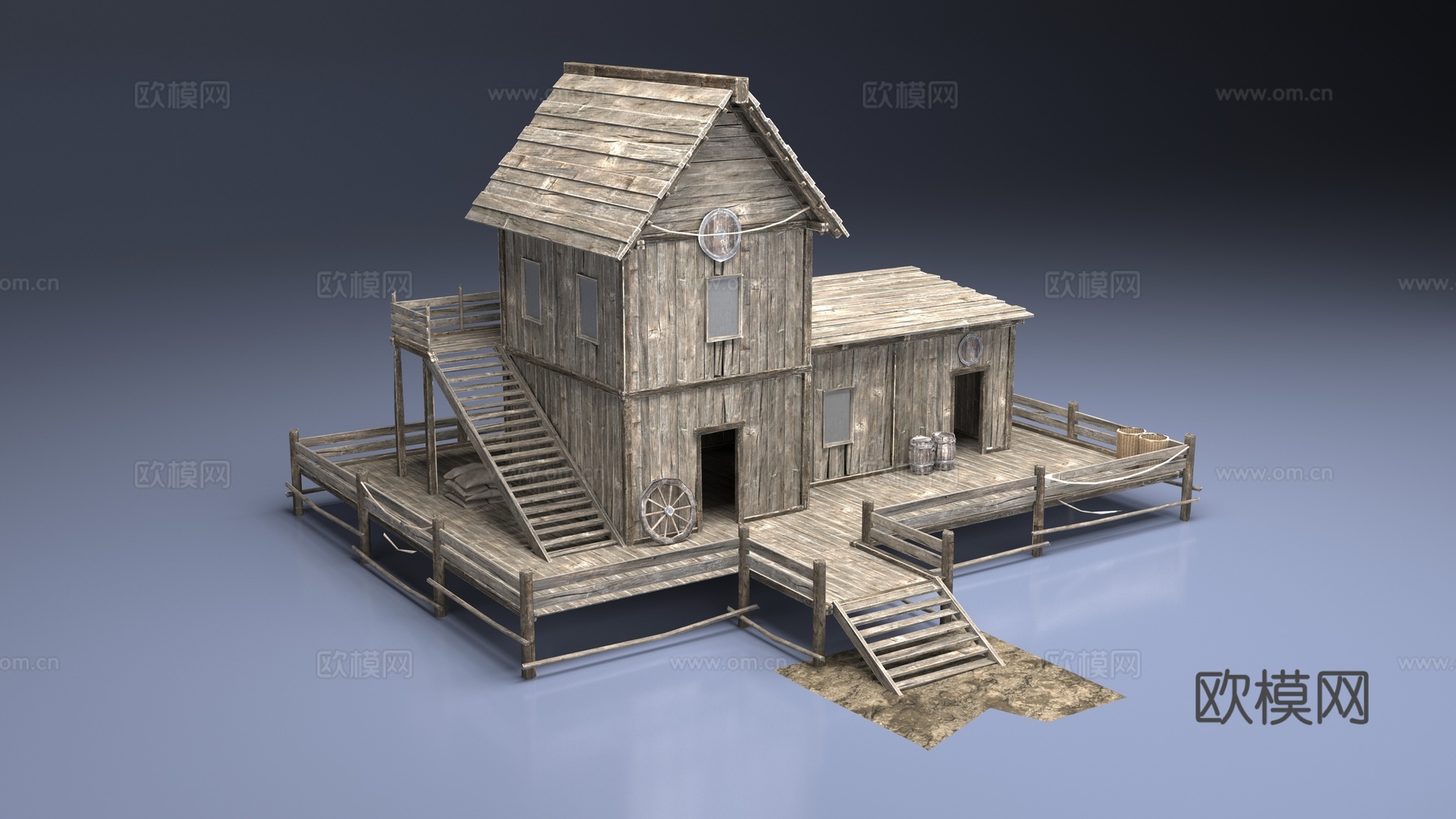 木屋3d模型