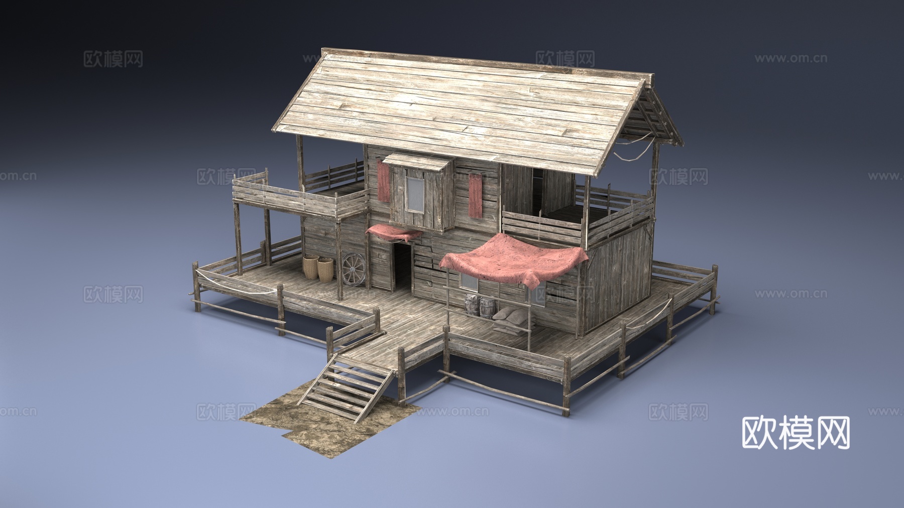 木屋3d模型