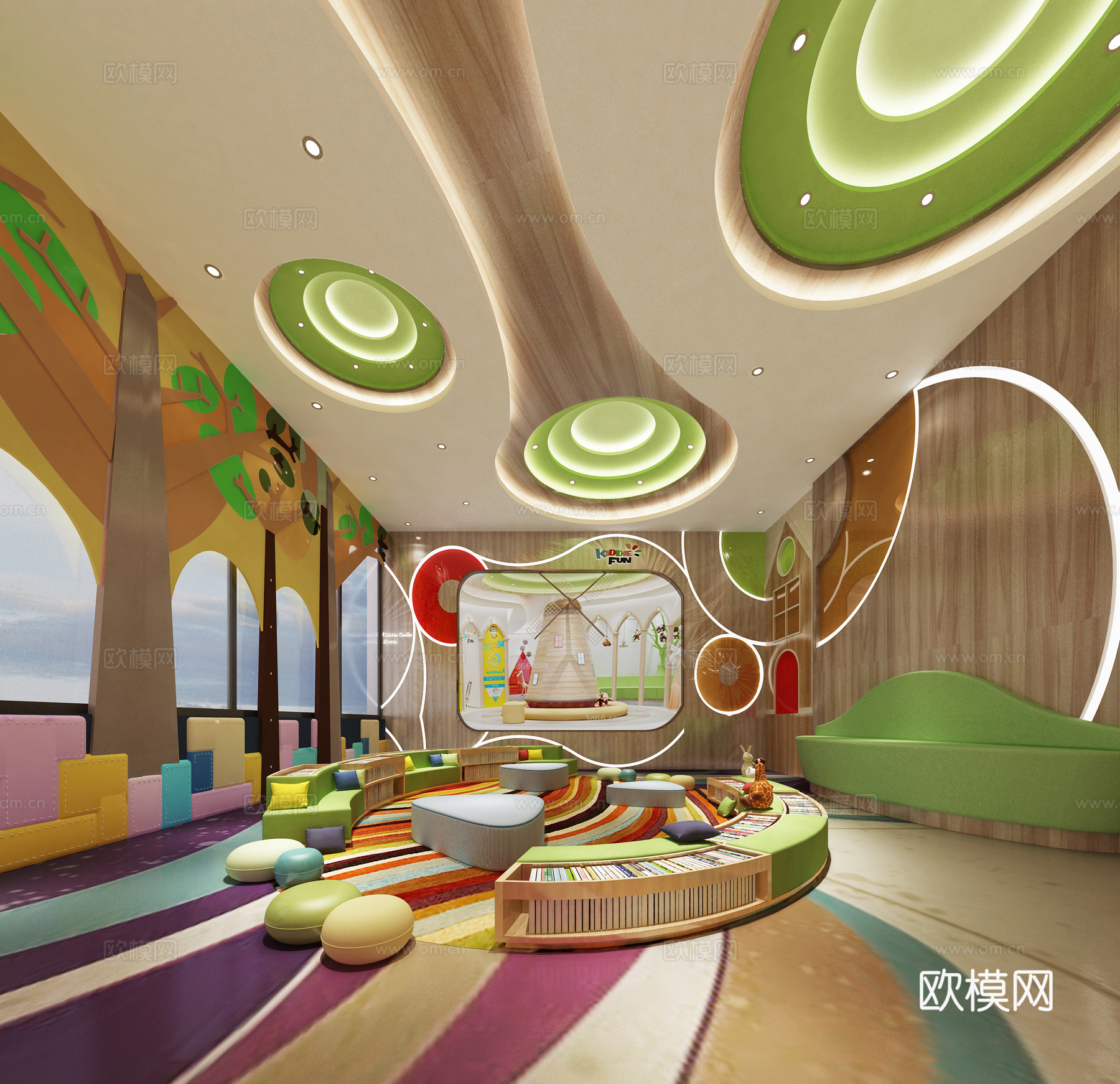 儿童乐园3d模型