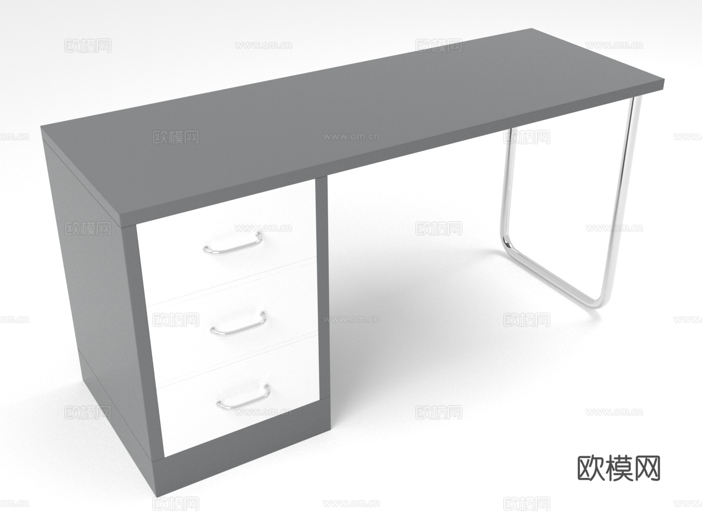 桌子 书桌 办公桌 工作台 写字台3d模型