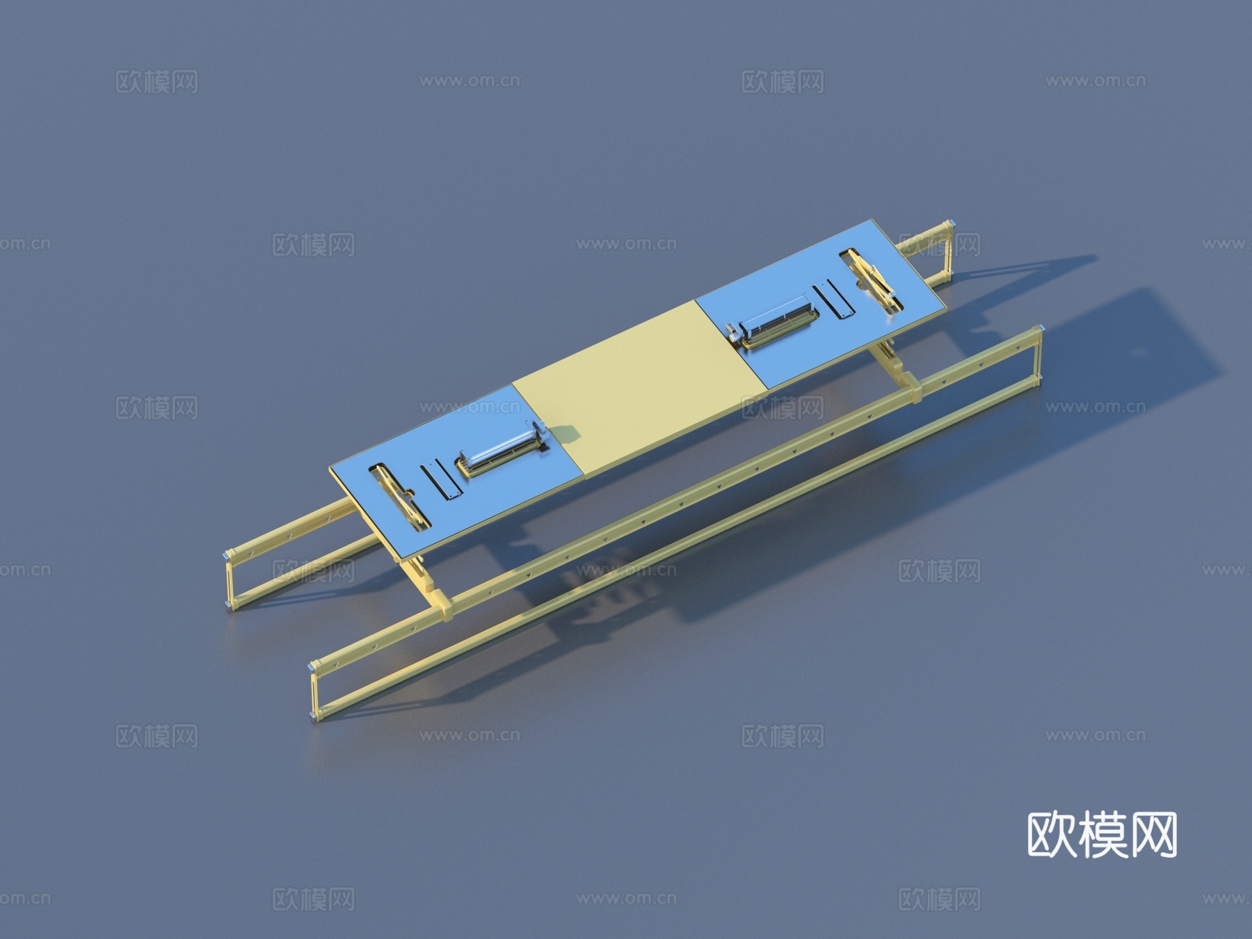 晾衣架 隐形晾衣架 电动晾衣架3d模型