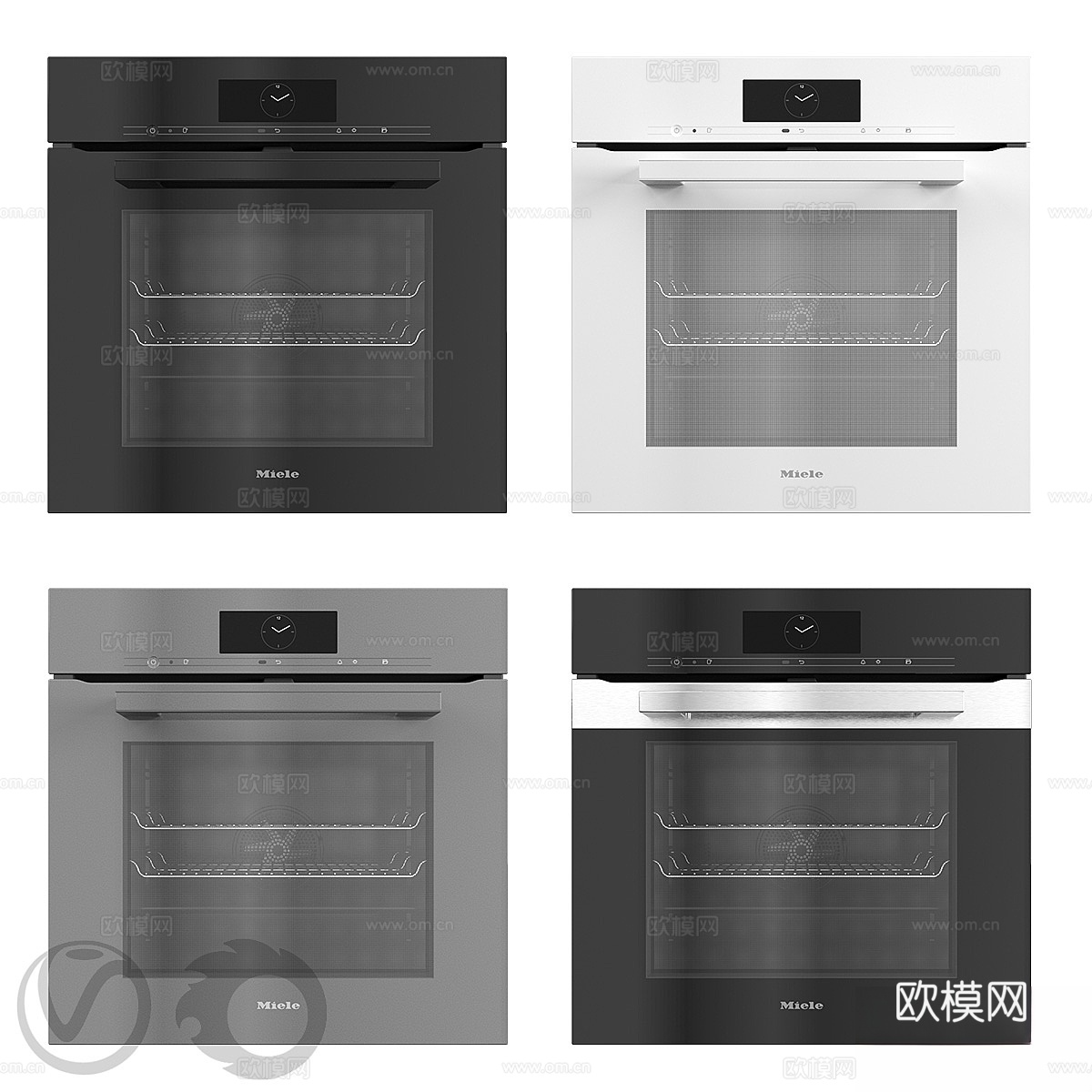 MIELE 04 家用电器系列3d模型