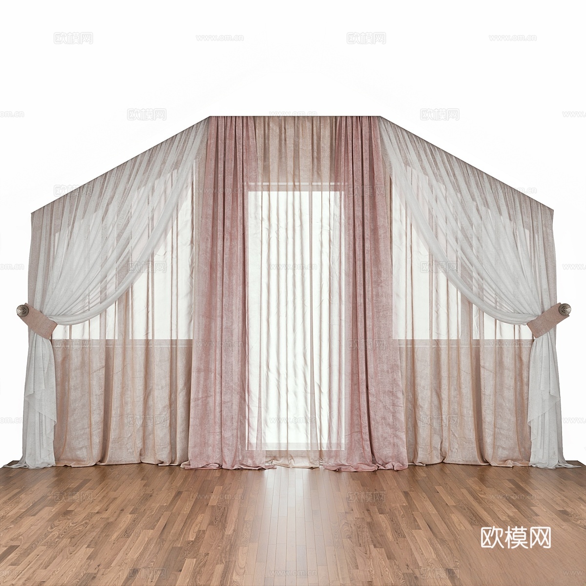 窗帘编号313d模型