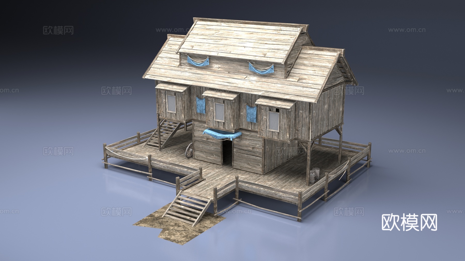木屋3d模型