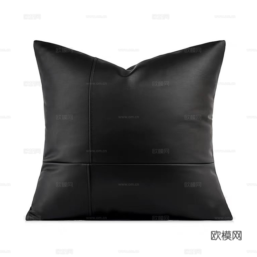 现代抱枕 枕头 皮革抱枕
