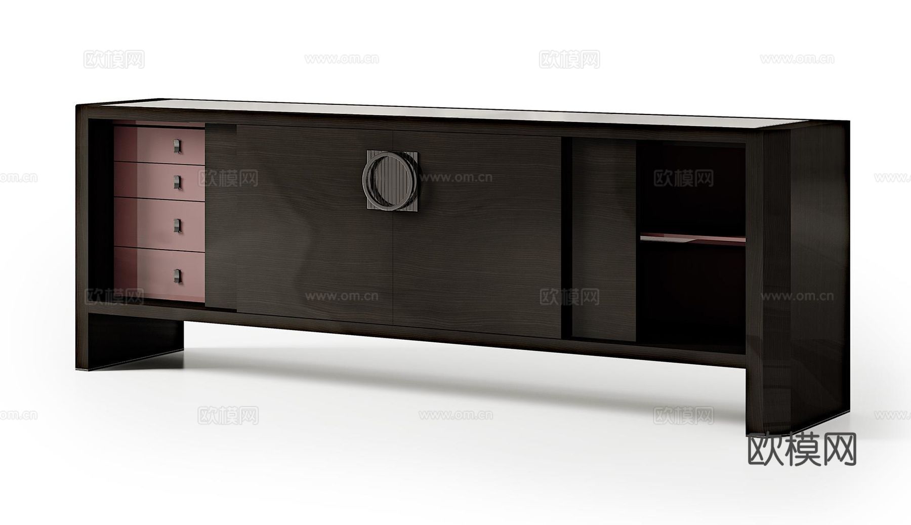 MALERBA 意式斗柜3d模型下载（渲染图3）