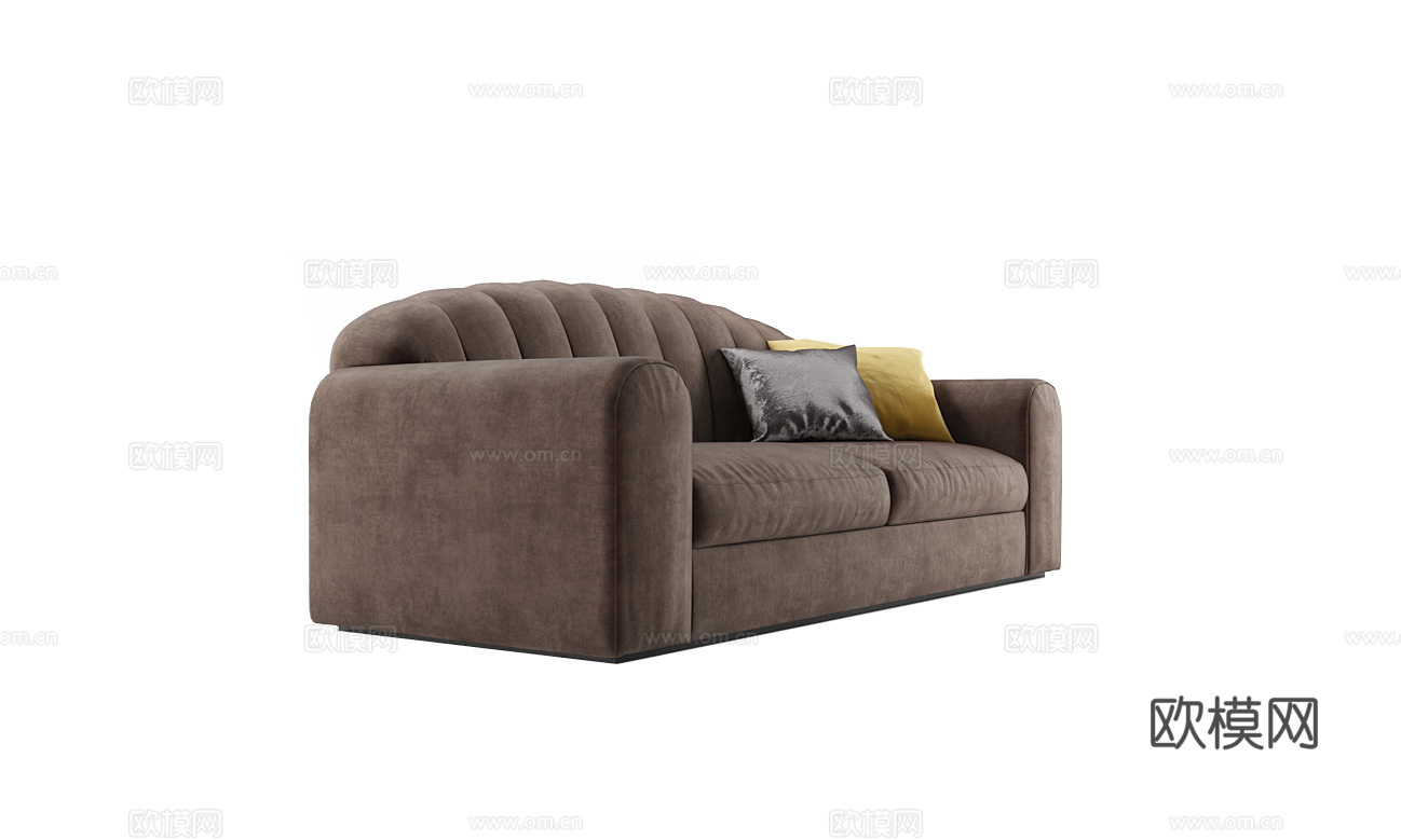 MALERBA 意式双人沙发3d模型下载（渲染图3）