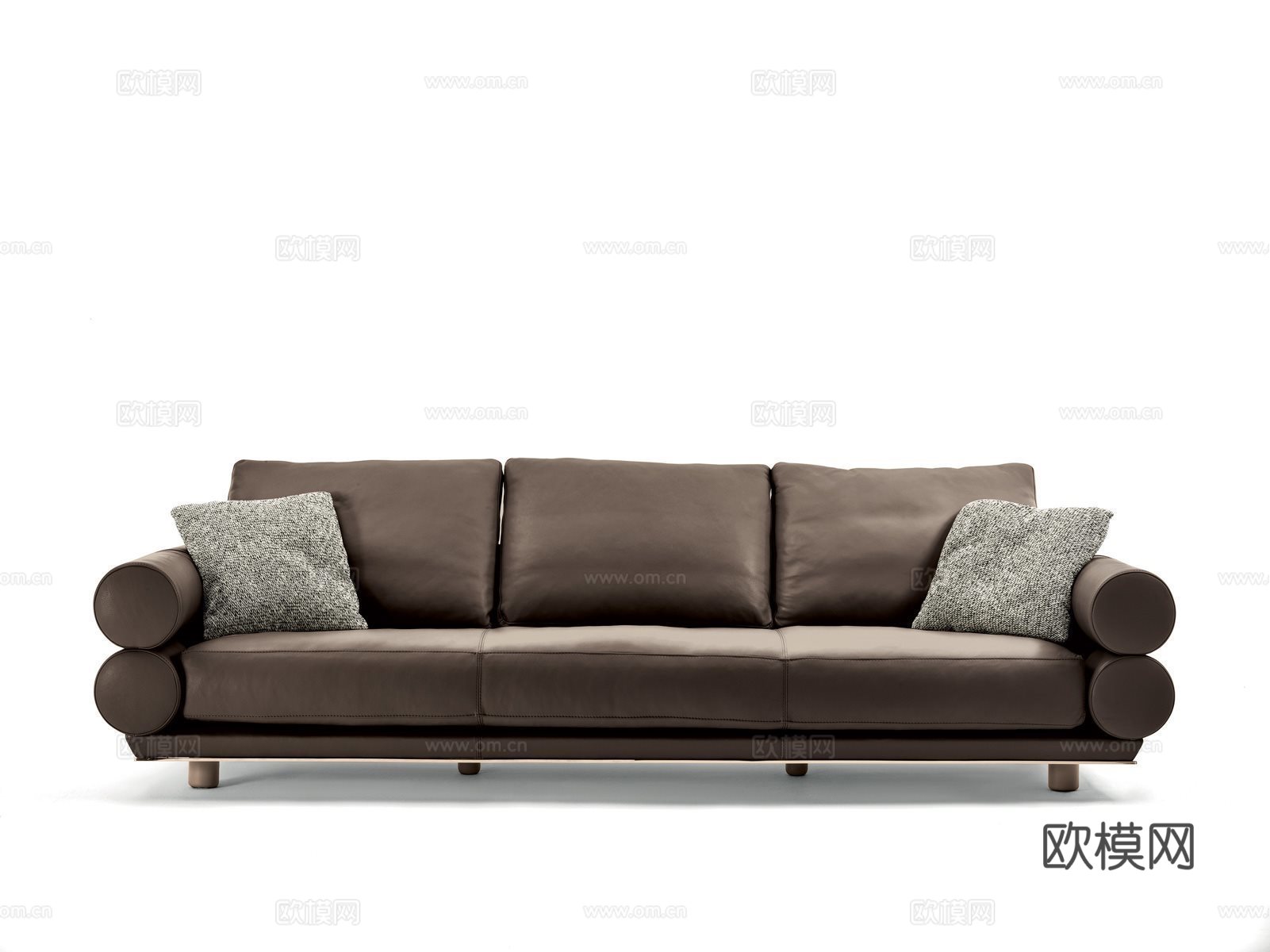 LONGHI 三人沙发3d模型下载（渲染图1）