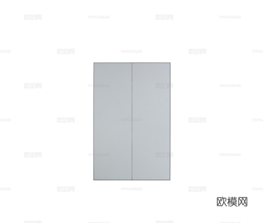 ligne roset 衣柜3d模型下载（渲染图1）