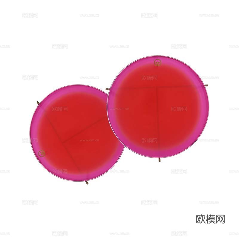 LUXENCE 边几 角几3d模型下载（渲染图2）