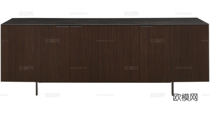 ligne roset 电视柜3d模型下载（渲染图2）