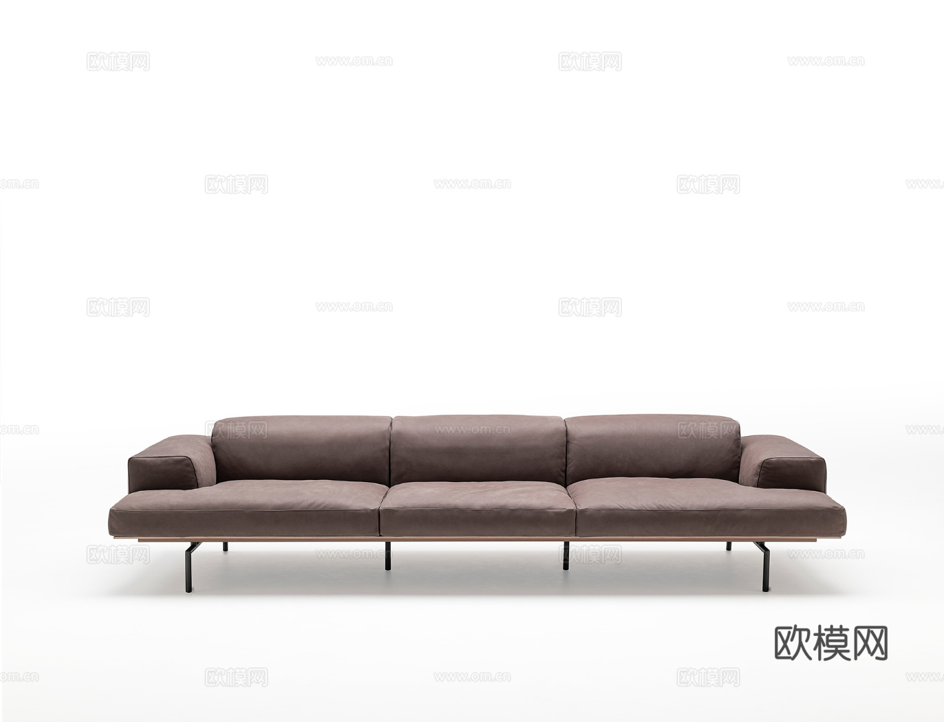 LIVING DIVANI 三人沙发3d模型下载