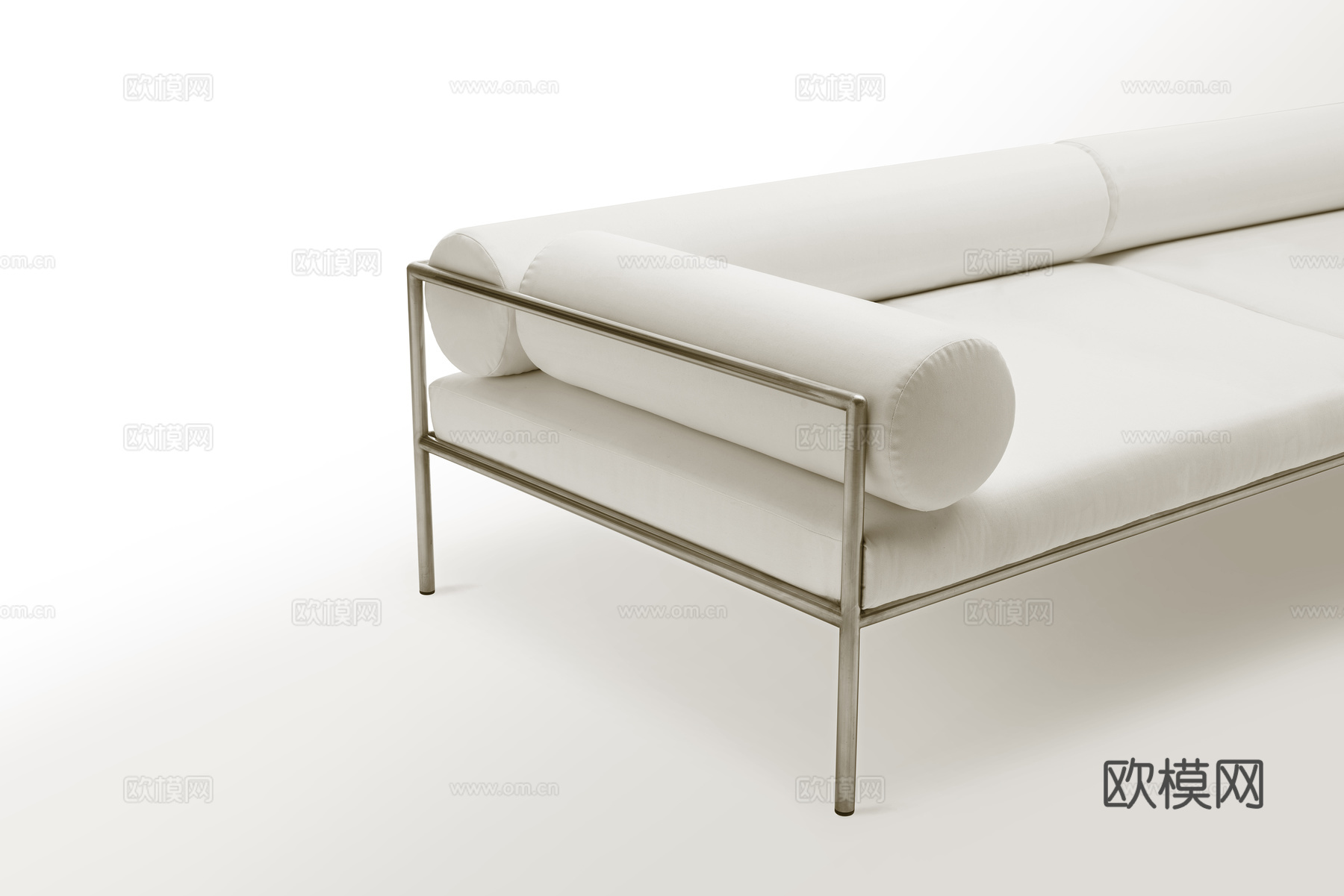 LIVING DIVANI 双人沙发3d模型下载（渲染图2）