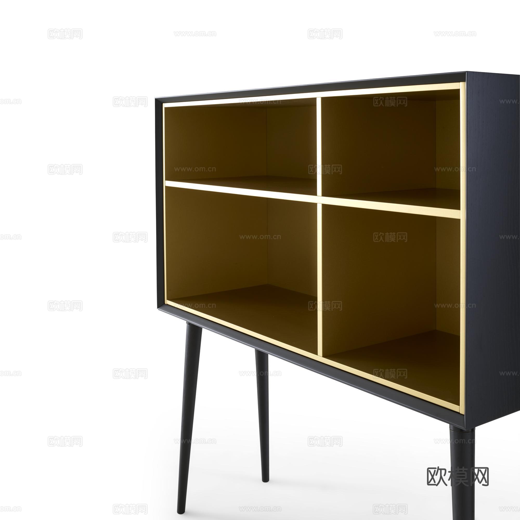 ligne roset 餐边柜3d模型下载（渲染图2）