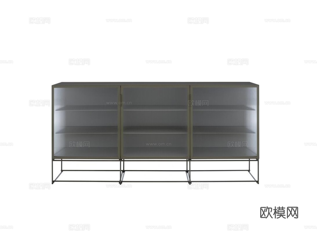 ligne roset 餐边柜3d模型下载