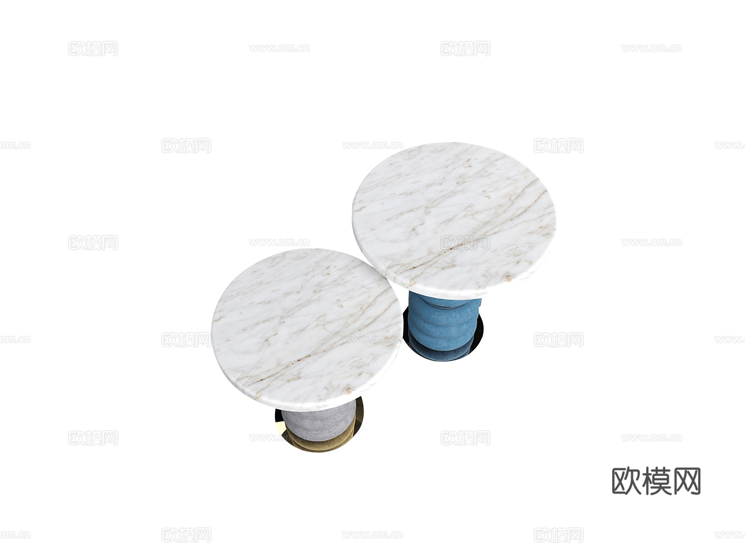 LONGHI 意式边几3d模型下载（渲染图3）