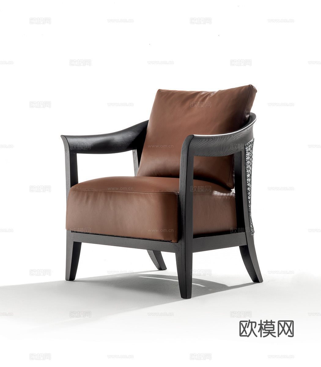 LONGHI 意式休闲椅3d模型下载（渲染图2）